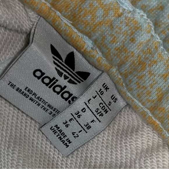 Adidas Orange and White Joggers - Picture 3 of 4